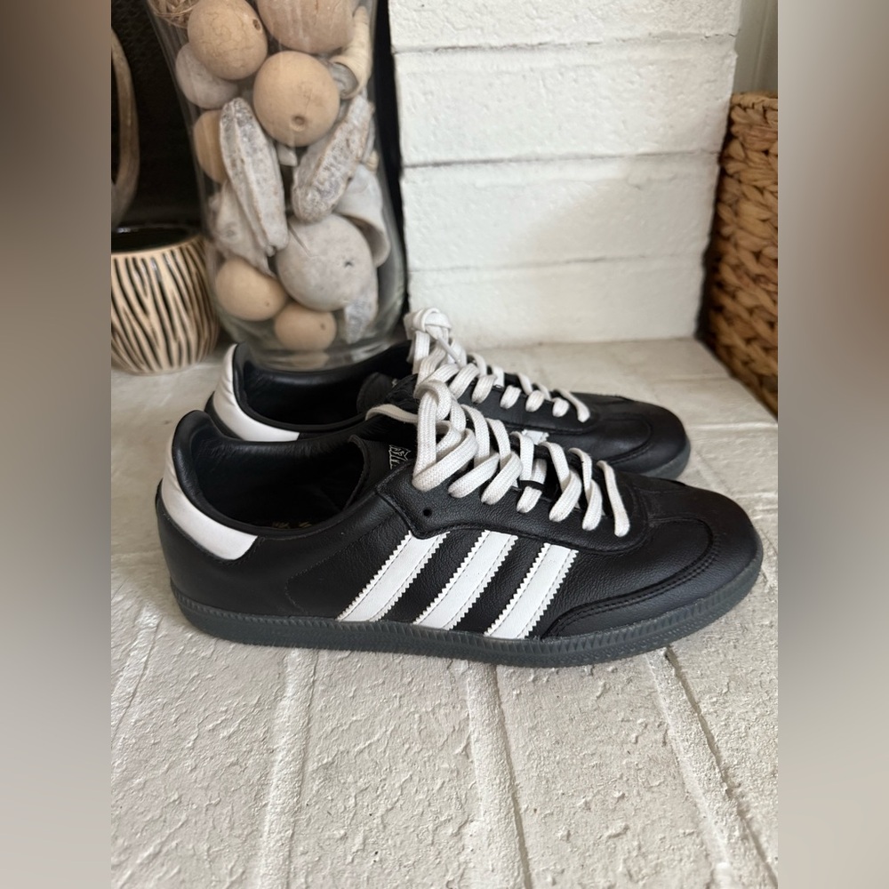Adidas Samba x F'ing Awesome Low Black White Size 7